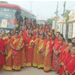Special trip of 5,000 people in 101 buses