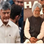 AP CM Chandrababu pays tribute to former Prime Minister Manmohan Singh
