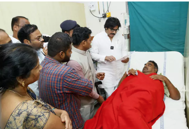 Pawan Kalyan visited MPDO