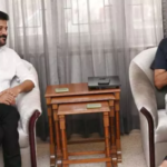 revanth with satyanadella