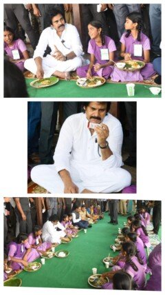 Deputy CM who had lunch with students