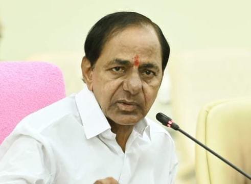 KCR left for Telangana Bhavan