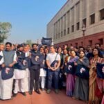 Innovative protest of MPs at Parliament