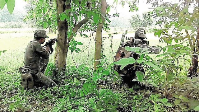 Encounter in the ChattisGhad forest