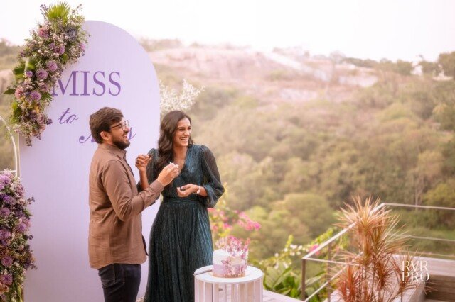 ఘనంగా పీవీ సింధు ఎంగేజ్‌మెంట్