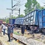 Derailed Goods Train