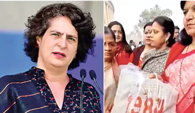 ప్రియాంకా గాంధీకి భాజపా ఎంపీ గిఫ్ట్