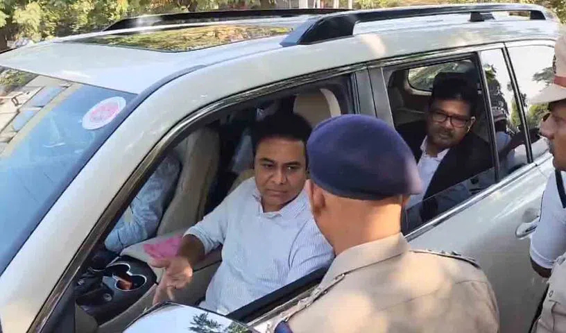 KTR attends ACB inquiry
