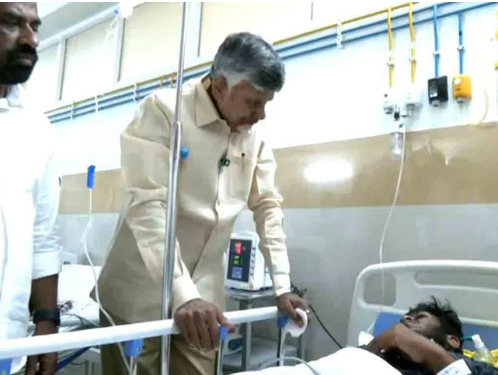 CM and Deputy CM visited the injured victims