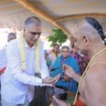 Harish Rao who met Chinnajeer Swami