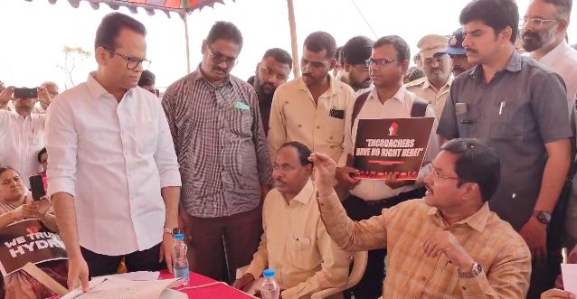 HYDRA Commissioner Ranganath was asked "Telugu come?" That is the question