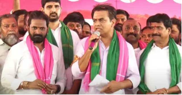 Kaurava rule has been running in Telangana for a year: KTR