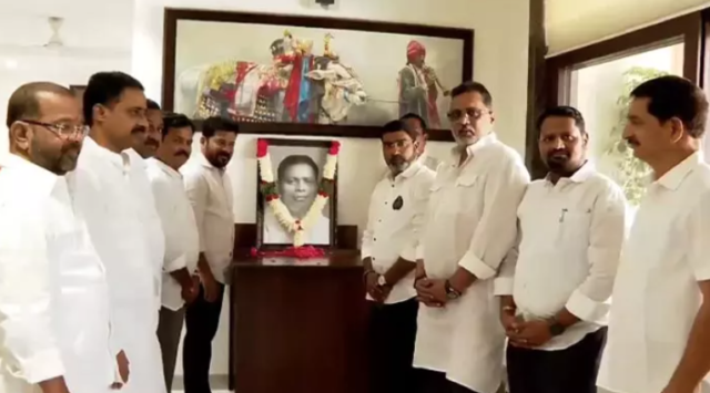 CM Revanth Reddy's tribute to Dalit CM Damodaram Sanjeevaiah