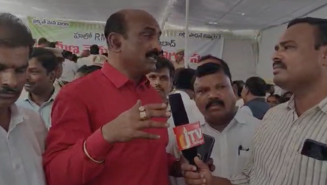 Dharna of RMPs at Indira Park