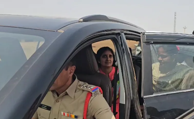 Police stopped Vallabhaneni Vamsi's wife's car