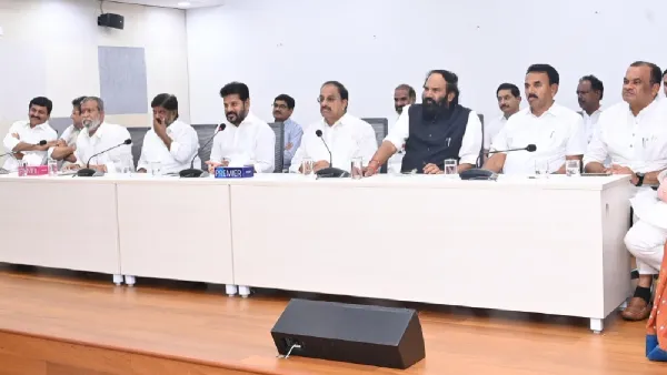CM Revanth Reddy's key meeting on local body elections