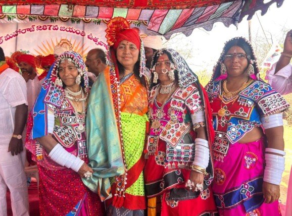 శ్రీ సంత్ సేవలాల్ మహారాజ్ 287వ జయంతి ఉత్సవాలలో పాల్గొన్న ఆలేరు మాజీ ఎమ్మెల్యే గొంగిడి సునీత.