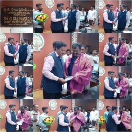 ఏపీ చీఫ్ సెక్రటరీ జి.వి. సాయి ప్రసాద్‌కు శుభాకాంక్షలు.. గ్రామీణ వైద్యుల సమస్యలపై వినతి