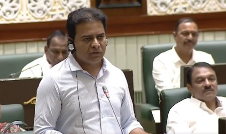 మూసీ ప్రాజెక్టుపై కేటీఆర్ తీవ్ర ఆరోపణలు.. సభ నుంచి వాకౌట్