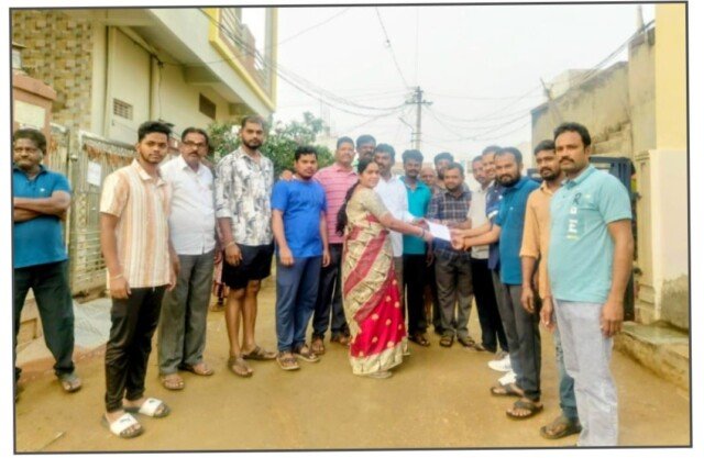 క్రాంతి నగర్ సమస్యల పరిష్కారం కొరకు వినతి పత్రం అందజేత