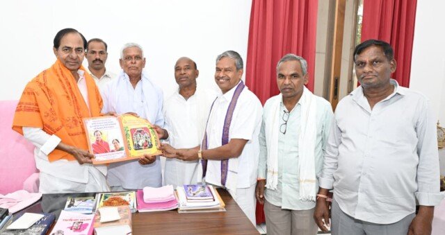 చింతమడకలో శ్రీరామ నవమి వేడుకలకు కేసీఆర్‌కు ఆహ్వానం