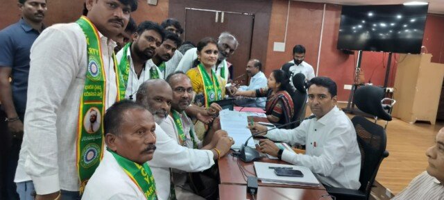 విజయవాడ లో సింహ గర్జన సెగ – కలెక్టరేట్‌కు కదిలిన బీసీవై పార్టీ శ్రేణులు