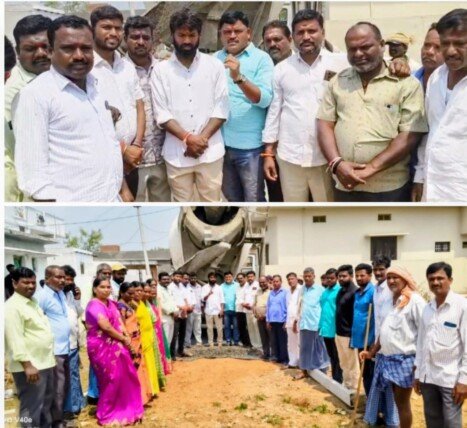 దత్తాయపల్లిలో పలు అభివృద్ధి పనులకు శ్రీకారం