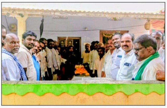 కాంగ్రెస్ కార్యకర్త పెద్ది లక్ష్మయ్య గారి తల్లి పెద్ది వెంకమ్మ స్వర్గస్తులయ్యారు