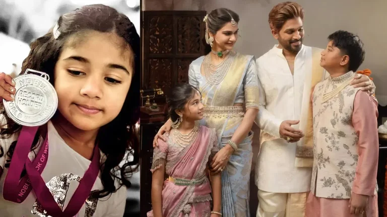 అల్లు అర్జున్ కూతురు అల్లు అర్హ వరల్డ్ రికార్డ్.. చెస్‌లో అరుదైన ఘనత