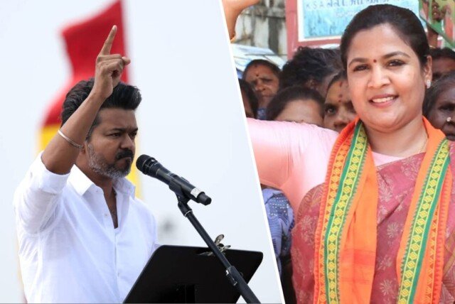 విజయ్‌పై సొంత పార్టీ నేత విమర్శలు.. భార్యపై వ్యాఖ్యలతో వివాదం