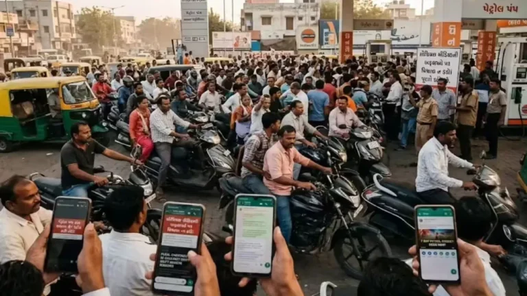 ఇంధన కొరత పుకార్లపై కేంద్రం కఠిన చర్యలు