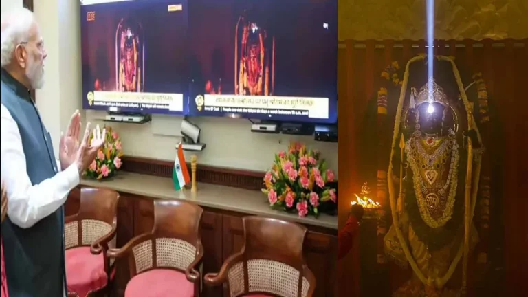 అయోధ్యలో అద్భుతం… రామ్ లల్లాకు సూర్య తిలకం