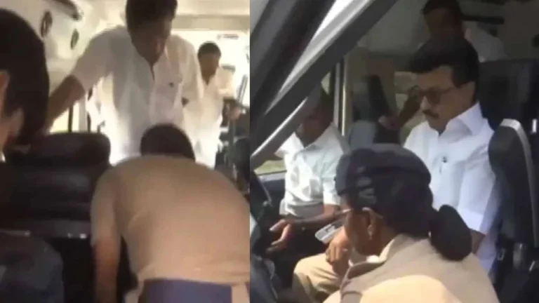 సీఎం వాహనంపై అకస్మాత్తు తనిఖీలు