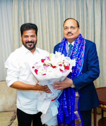 సీజేఐ జస్టిస్ సూర్యకాంత్ గౌరవార్థం విందు.. హాజరైన సీఎం ఎ. రేవంత్ రెడ్డి