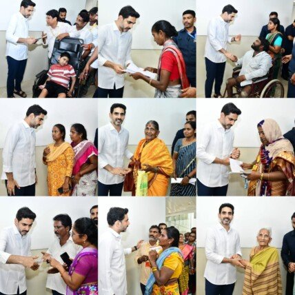 టీడీపీ కేంద్ర కార్యాలయంలో మంత్రి నారా లోకేష్ 87వ రోజు ప్రజాదర్బార్