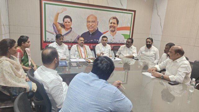 గాంధీ భవన్‌లో కాంగ్రెస్ సమావేశం – కమిటీ నియామకాలపై కీలక నిర్ణయాలు