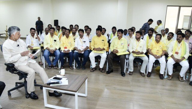 టీడీపీ శిక్షణా తరగతుల్లో సీఎం చంద్రబాబు.. పథకాలపై ఫీడ్‌బ్యాక్ సేకరణ