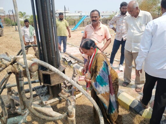 అర్బన్ పార్కు మరమ్మతు పనులు ముమ్మరం.