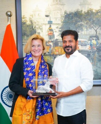 నార్వే రాయబారితో సీఎం రేవంత్ భేటీ.. ద్వైపాక్షిక సహకారంపై చర్చ