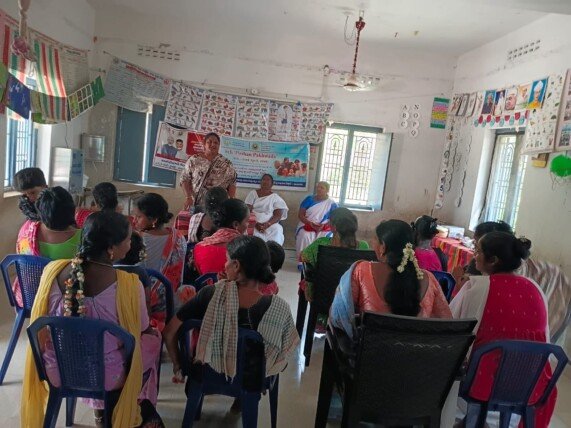 ప్రభుత్వంఅంగన్వాడీల ద్వారా అందిస్తున్న పథకాలను సద్వినియోగం చేసుకోవాలి,: సూపర్వైజర్ టి.అనిత