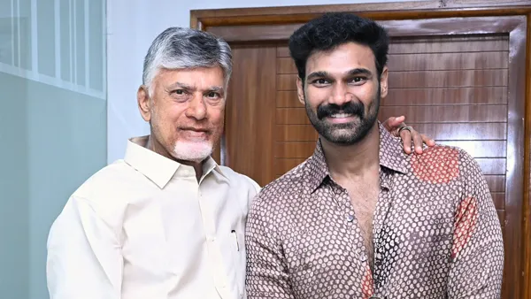 వివాహానికి చంద్రబాబును ఆహ్వానించిన బెల్లంకొండ సాయి శ్రీనివాస్