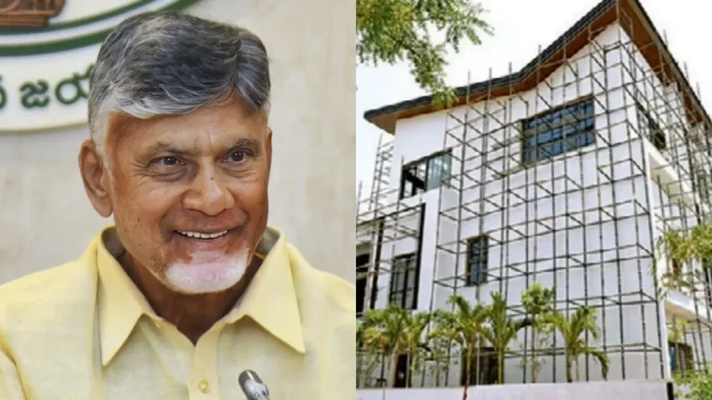 అమరావతిలో కొత్త వెలుగు.. తుది దశకు సీఎం చంద్రబాబు నివాసం