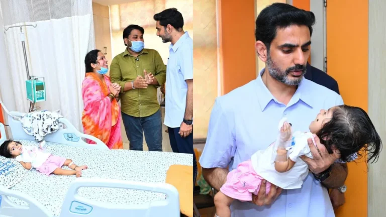 పునర్వికకు పునర్జన్మ.. రూ. 6 కోట్లు అందజేసి అన్నగా ఆదుకున్న మంత్రి లోకేష్‌