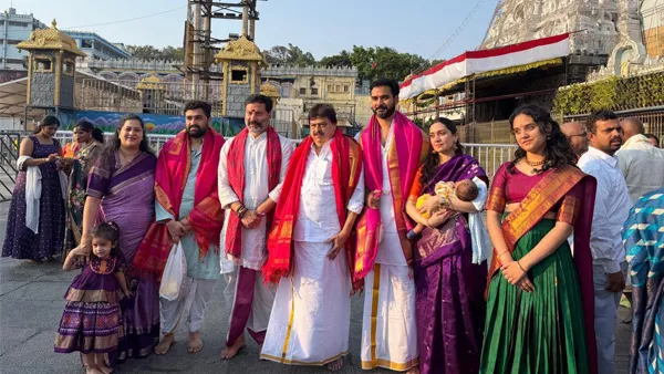 జన్మదినం సందర్భంగా తిరుమలలో శ్రీవారి దర్శనం చేసిన రాంచందర్‌రావు