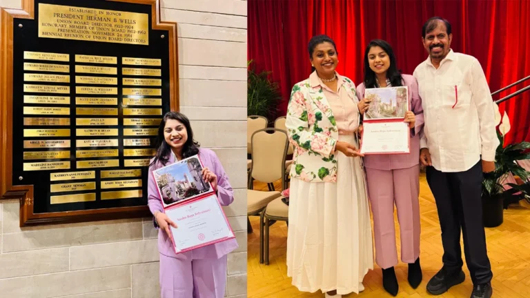 ప్రతిభకు అంతర్జాతీయ గుర్తింపు.. రోజా కూతురు అన్షు మాలికకు అరుదైన అవార్డు