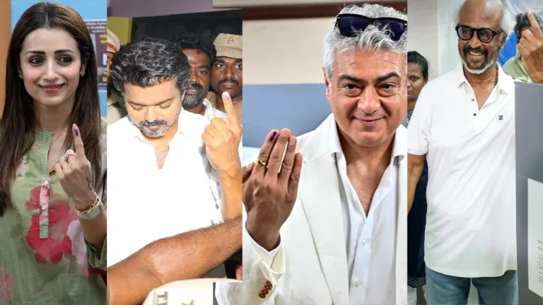 తమిళనాడులో ఉత్సాహంగా పోలింగ్.. ప్రముఖుల ఓటింగ్