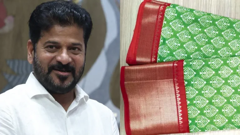 తెలంగాణ మహిళలకు గుడ్ న్యూస్.. ఒక కోటి ఉచిత చీరల పంపిణీ