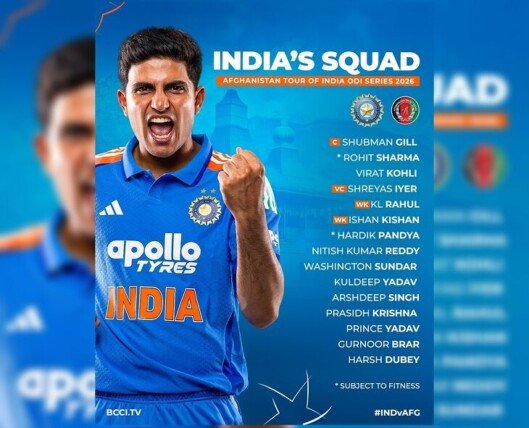 ఆఫ్ఘనిస్థాన్ సిరీస్‌కు భారత జట్టు ప్రకటించిన బీసీసీఐ