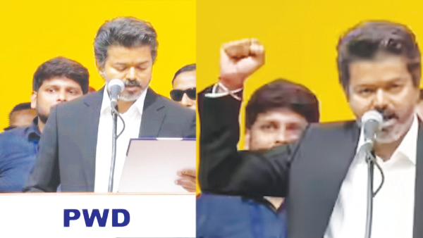 “సి. జోసెఫ్ విజయ్ అనబడే నేను..” తమిళనాడు సీఎంగా విజయ్ ప్రమాణం