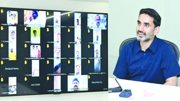పండుగ వాతావరణంలో మహానాడు నిర్వహించాలి: నారా లోకేశ్